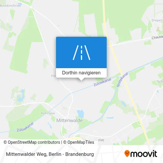 Mittenwalder Weg Karte