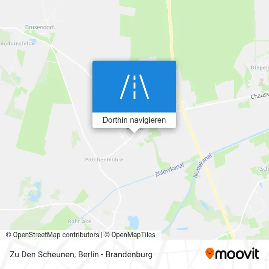 Zu Den Scheunen Karte