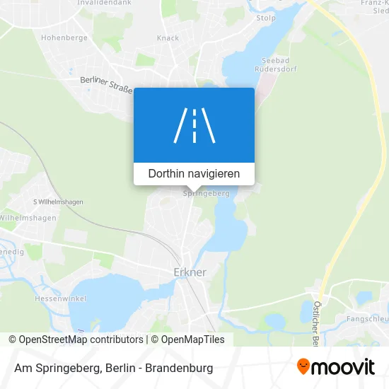 Am Springeberg Karte