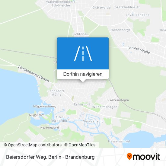 Beiersdorfer Weg Karte
