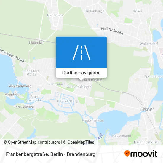 Frankenbergstraße Karte