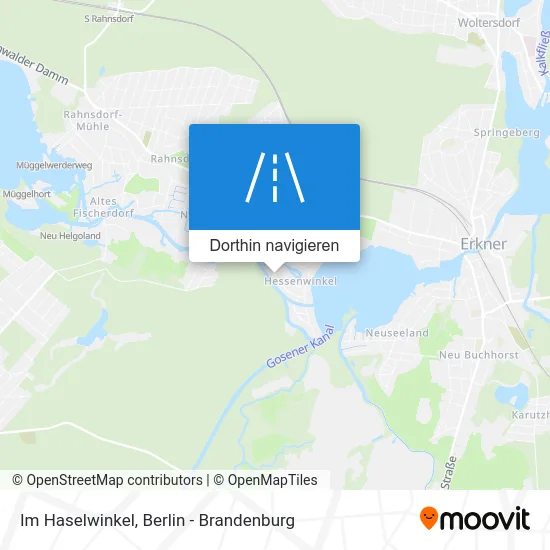 Im Haselwinkel Karte