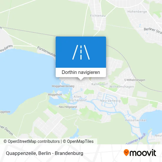 Quappenzeile Karte