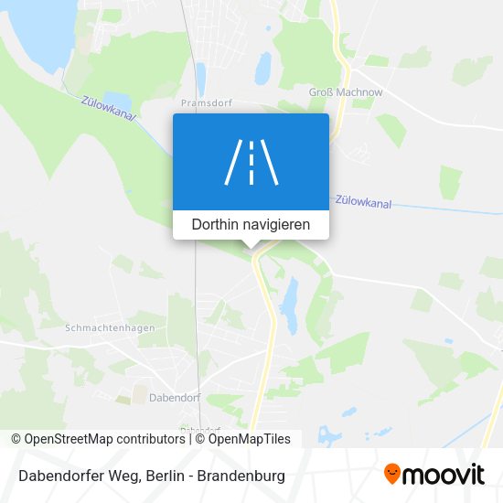Dabendorfer Weg Karte