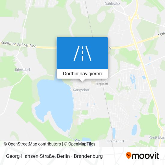 Georg-Hansen-Straße Karte