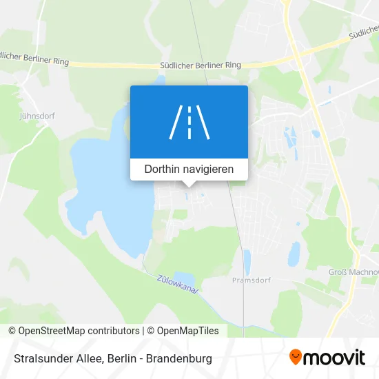 Stralsunder Allee Karte