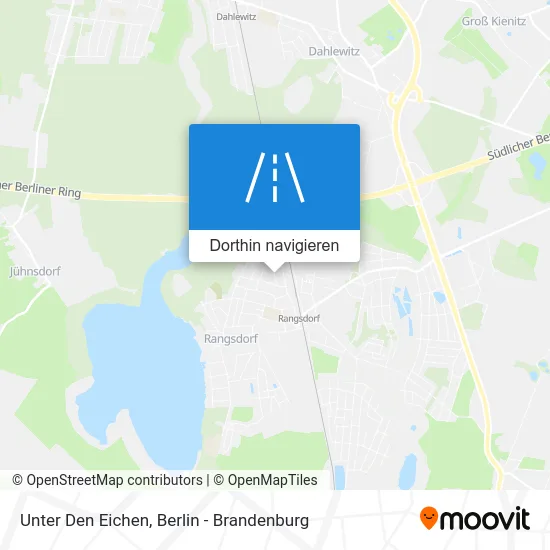 Unter Den Eichen Karte