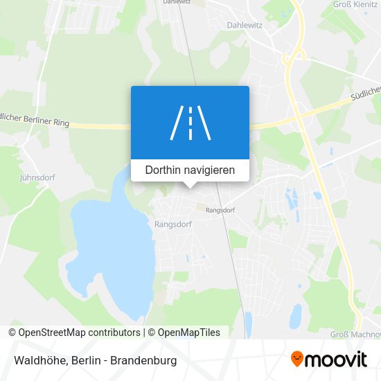 Waldhöhe Karte