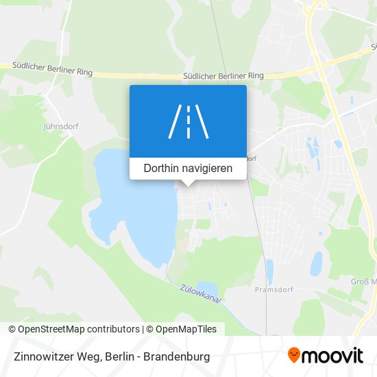 Zinnowitzer Weg Karte