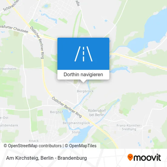 Am Kirchsteig Karte