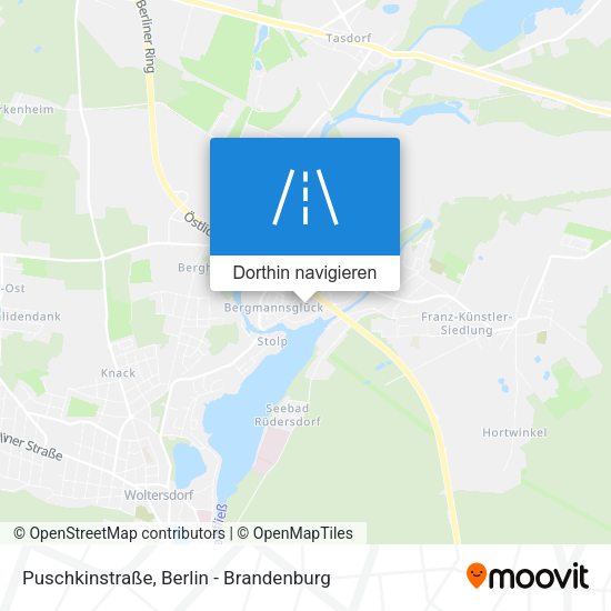 Puschkinstraße Karte