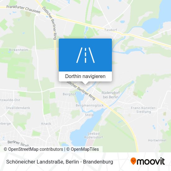 Schöneicher Landstraße Karte