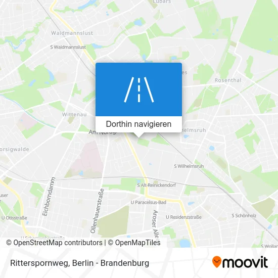 Ritterspornweg Karte