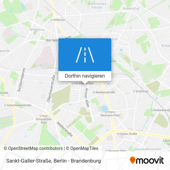 Sankt-Galler-Straße Karte