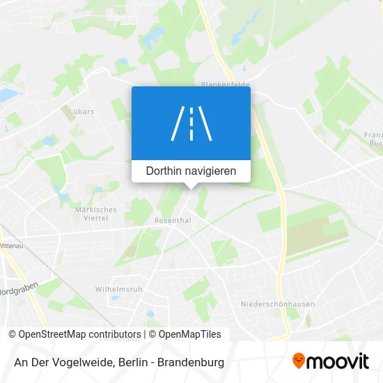 An Der Vogelweide Karte