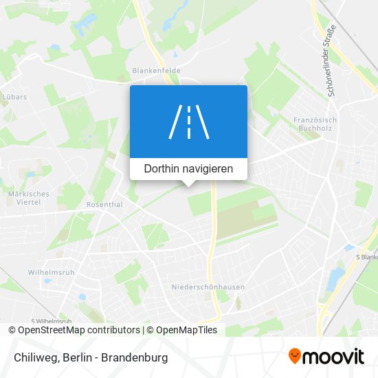 Chiliweg Karte