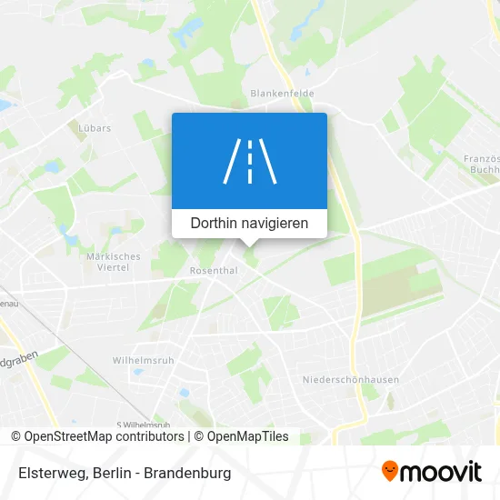 Elsterweg Karte