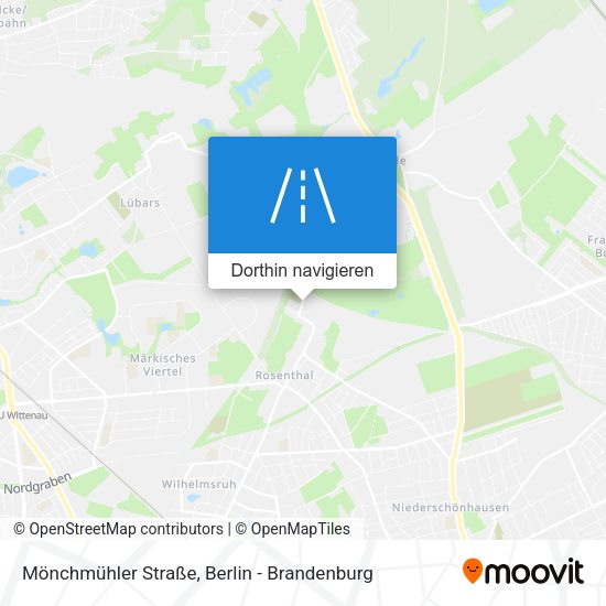Mönchmühler Straße Karte