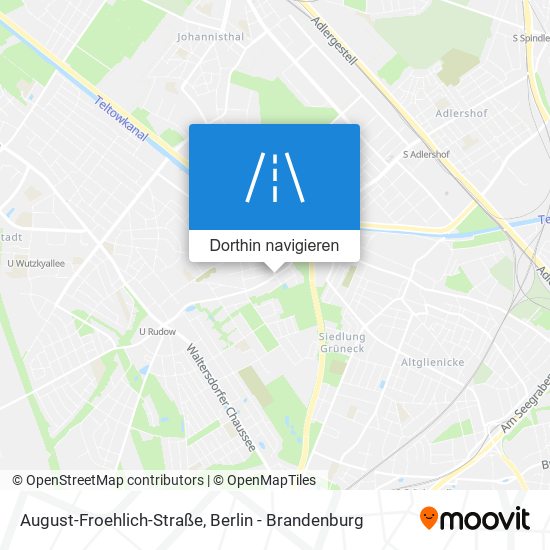 August-Froehlich-Straße Karte