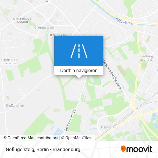 Geflügelsteig Karte