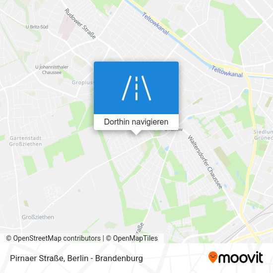 Pirnaer Straße Karte