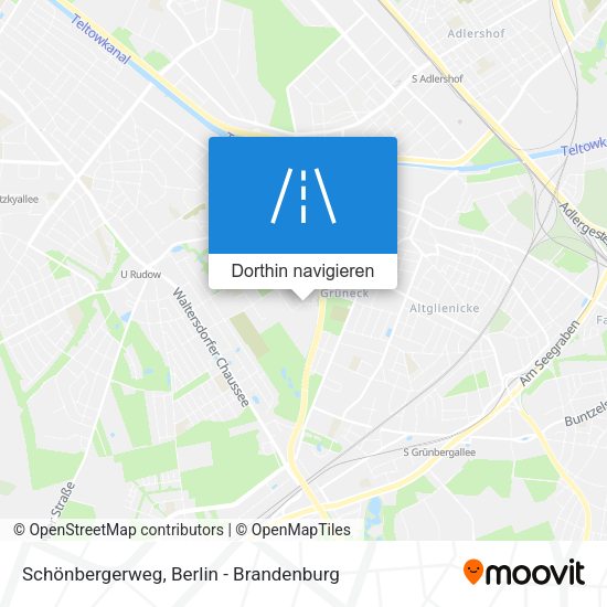 Schönbergerweg Karte