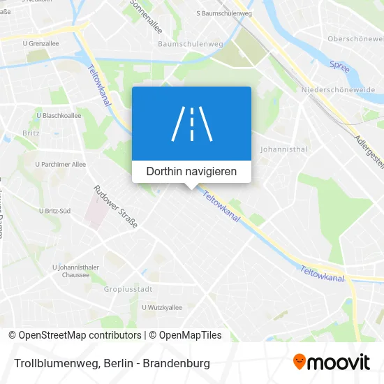 Trollblumenweg Karte