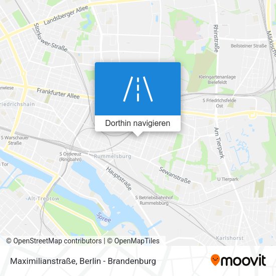 Maximilianstraße Karte