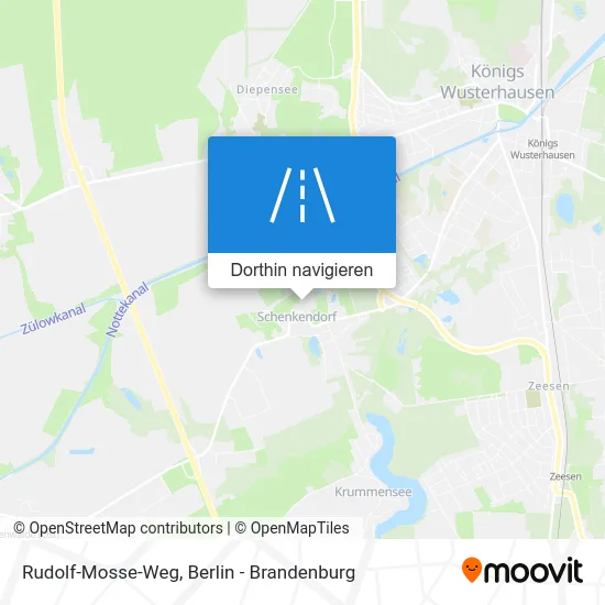 Rudolf-Mosse-Weg Karte