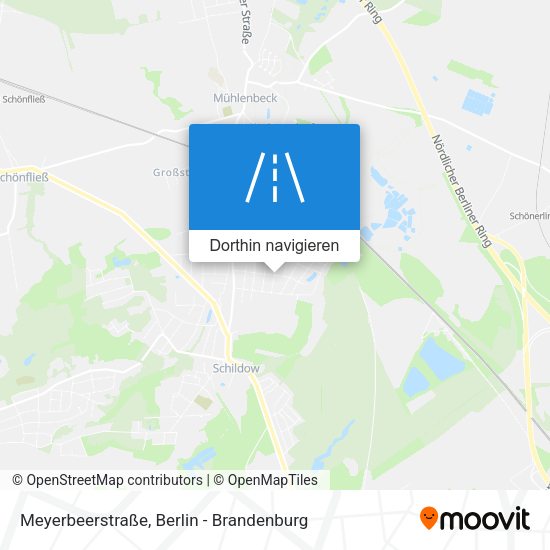 Meyerbeerstraße Karte