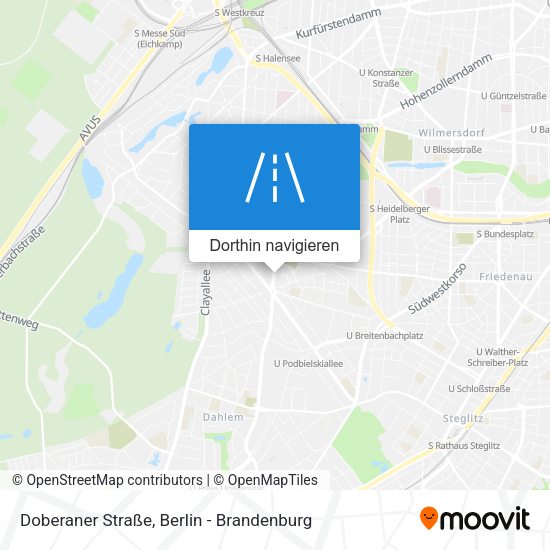 Doberaner Straße Karte