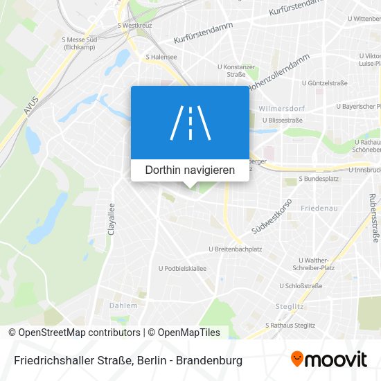 Friedrichshaller Straße Karte