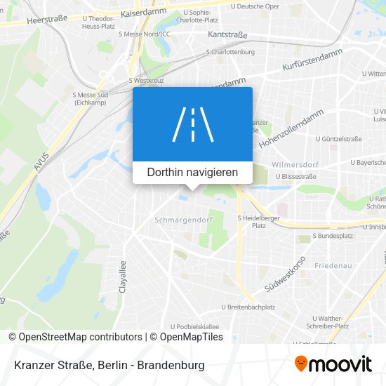 Kranzer Straße Karte