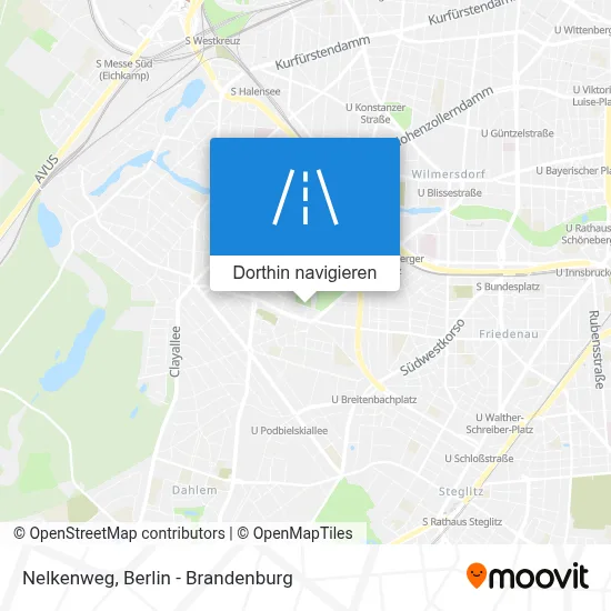 Nelkenweg Karte