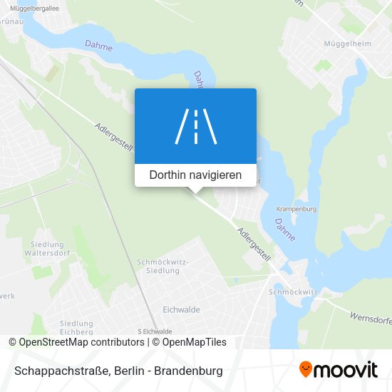 Schappachstraße Karte
