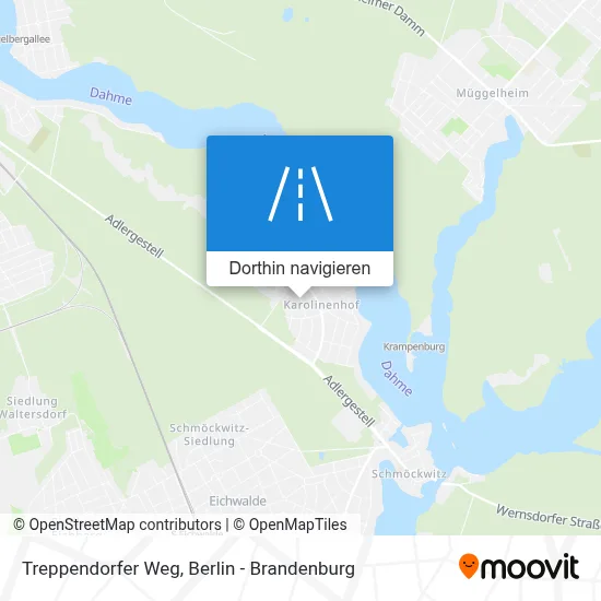 Treppendorfer Weg Karte