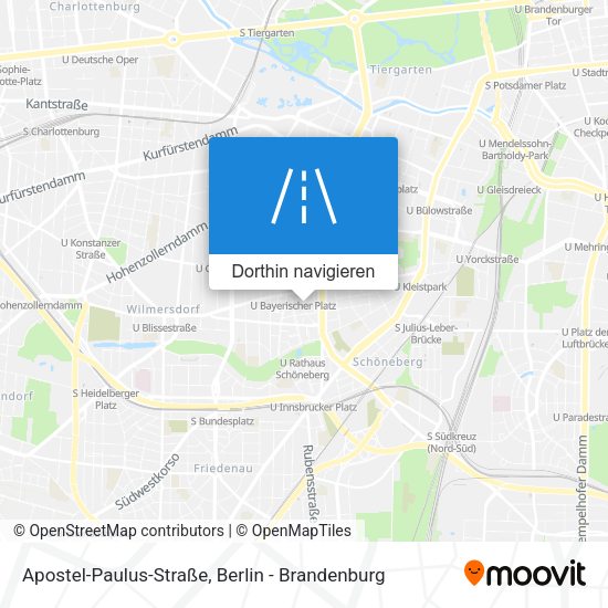 Apostel-Paulus-Straße Karte