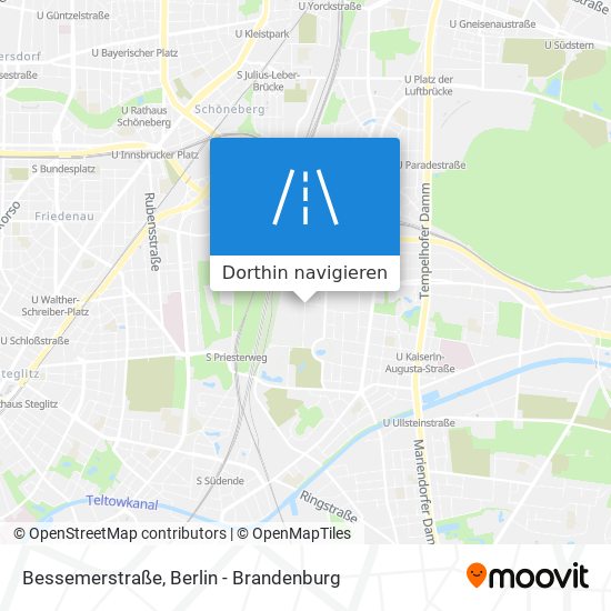 Bessemerstraße Karte