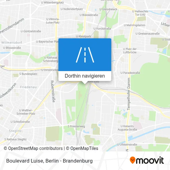 Boulevard Luise Karte