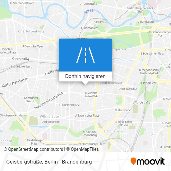 Geisbergstraße Karte