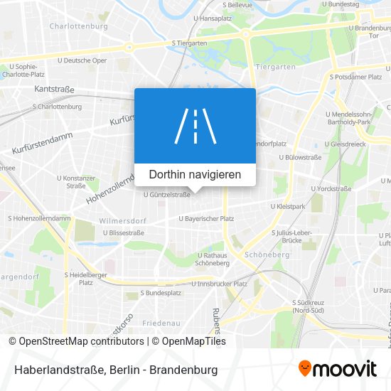 Haberlandstraße Karte