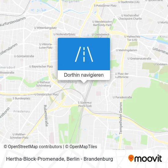 Hertha-Block-Promenade Karte