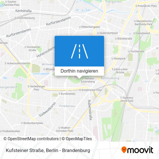 Kufsteiner Straße Karte