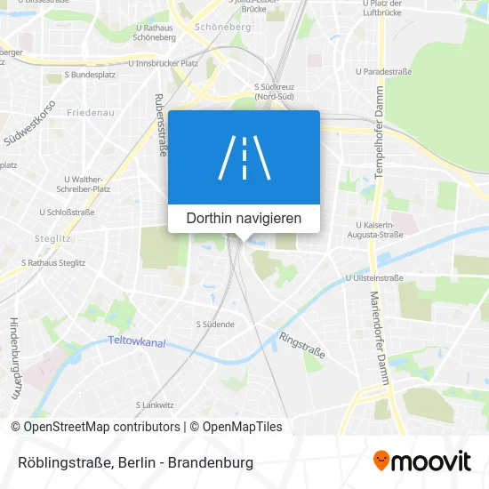 Röblingstraße Karte