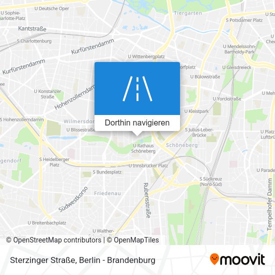 Sterzinger Straße Karte
