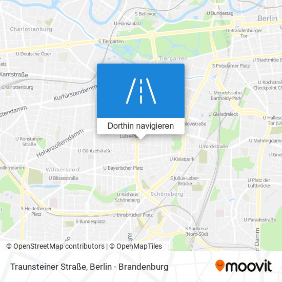 Traunsteiner Straße Karte