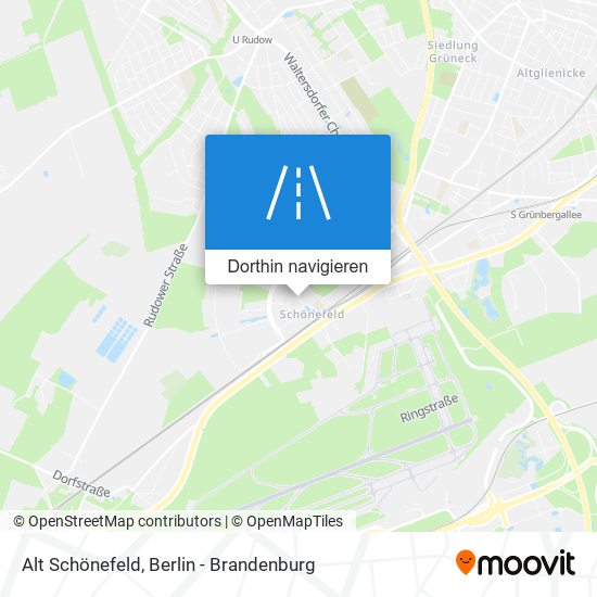 Alt Schönefeld Karte