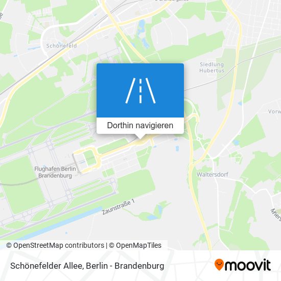 Schönefelder Allee Karte