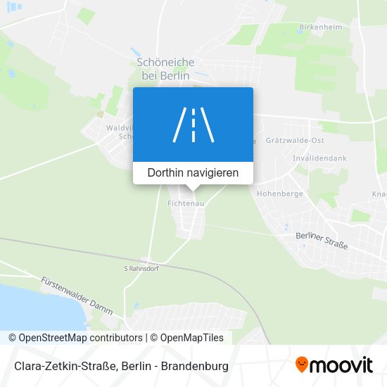 Clara-Zetkin-Straße Karte