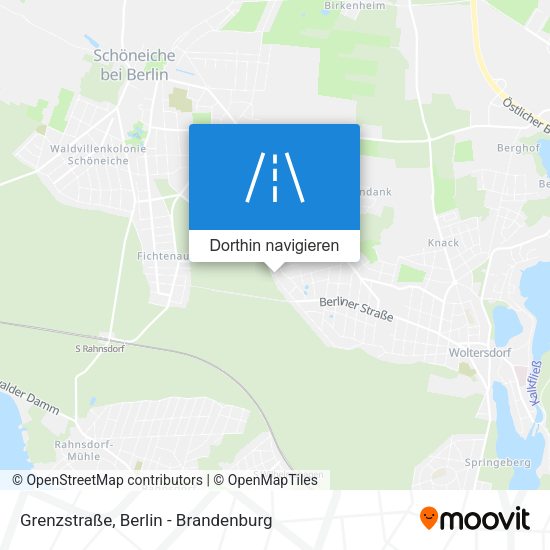 Grenzstraße Karte